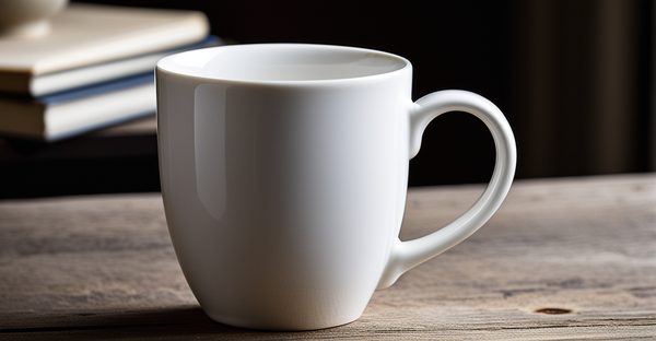 Mug artisanal : l'élégance française en porcelaine faits main